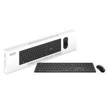 MSI FORGE K210 WIRELESS COMBO keyboard Mouse included Home / Office USB QWERTY US English Black