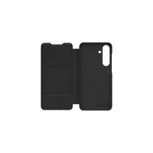 FWS731AMBBW piniginės formos atverčiamas dėklas „Samsung Galaxy S25 FE“, juodas