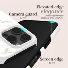 MIO White Marble Magsafe Case Compatible for Samsung S25+ 5G MIO White Marble Magsafe Case Compatible for Samsung S25+ 5G