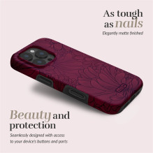 „MIO Berry Blooms Magsafe“ dėklas, suderinamas su „iPhone 16“ „MIO Berry Blooms Magsafe“ dėklas, suderinamas su „iPhone 16“