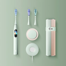 „Oclean“ elektrinis dantų šepetėlis X Ultra rinkinys, žalias