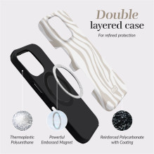 „MIO Sandy Zebra Magsafe“ dėklas, suderinamas su „iPhone 15 Pro“ „MIO Sandy Zebra Magsafe“ dėklas, suderinamas su „iPhone 15 Pro“