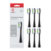 Oclean Professional Clean Brush Head 6 pcs P1C5 B06 Black Oclean Professional Clean Brush Head 6 pcs P1C5 B06 Black