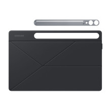 BX810PBE išmanusis dėklas, skirtas „Samsung Galaxy Tab S9+ / S9FE+“, juodas