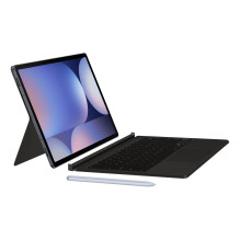DX825UBE knygos tipo dėklas su klaviatūra „Samsung Galaxy Tab S10+ / S9+ / S9 FE+“, juodas DX825UBE knygos tipo dėklas su klaviatūra „Samsung Galaxy Tab S10+ / S9+ / S9 FE+“, juodas