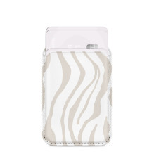 MIO Sandy Zebra Magsafe Case Compatible Card Holder MIO Sandy Zebra Magsafe Case Compatible Card Holder