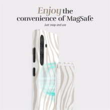 MIO Sandy Zebra Magsafe Case Compatible Card Holder MIO Sandy Zebra Magsafe Case Compatible Card Holder