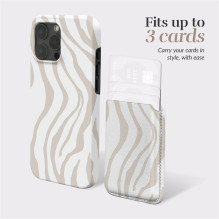 MIO Sandy Zebra Magsafe Case Compatible Card Holder MIO Sandy Zebra Magsafe Case Compatible Card Holder