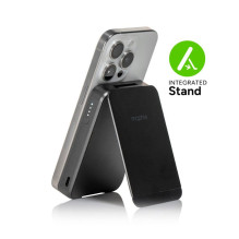 „Mophie Essentials“ magnetinė belaidė nešiojama baterija, 10000 mAh, juoda