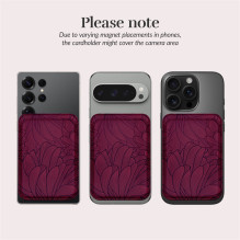 MIO Berry Blooms Magsafe Case Compatible Card Holder MIO Berry Blooms Magsafe Case Compatible Card Holder