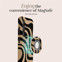 MIO „Swirl Magsafe“ dėklas, suderinamas su žiedo laikikliu MIO „Swirl Magsafe“ dėklas, suderinamas su žiedo laikikliu