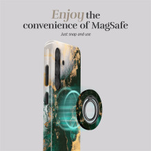 MIO Green Marble Magsafe Case Compatible Ring Holder MIO Green Marble Magsafe Case Compatible Ring Holder