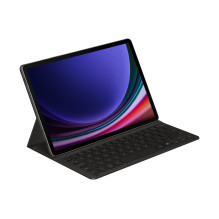 DX720UB plonas knygos ir klaviatūros dėklas „Samsung Galaxy Tab S9 / S9 FE / S10 FE / S10 Lite“, juodas DX720UB plonas knygos ir klaviatūros dėklas „Samsung Galaxy Tab S9 / S9 FE / S10 FE / S10 Lite“, juodas