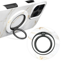 MIO White Marble Magsafe Case Compatible Ring Holder MIO White Marble Magsafe Case Compatible Ring Holder
