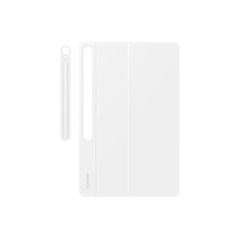 DX625UW knygos dėklas su klaviatūra ir dirbtinio intelekto klavišu „Samsung Galaxy Tab S10 FE+“, baltas
