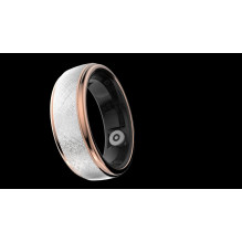 „HiFuture Ring2“ rožinio aukso 8 (60 mm)