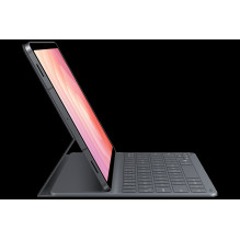 DX730UB knygos dėklas su klaviatūra ir plonu klaviatūra „Samsung Galaxy Tab S11“, juodas