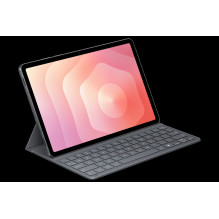DX730UB knygos dėklas su klaviatūra ir plonu klaviatūra „Samsung Galaxy Tab S11“, juodas