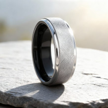 „HiFuture Ring2“ titano sidabro spalvos 12 (68 mm)