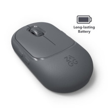 ZAGG-Promouse- Wireless Mouse &amp; Wireless Charge Pad-Charcoal