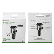 Bluetooth FM Transmitter Media&amp;Assist 2 with Multimedia-In, Hands-free Function, Car Charger