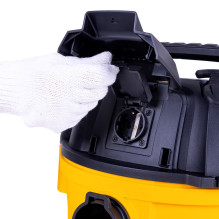 Dulkių Siurblys - Šlapio / Drylio Dulkių Siurblys AT-DXV20PTA 20L 1050W su Elektrine Lizdu, HEPA Filtru