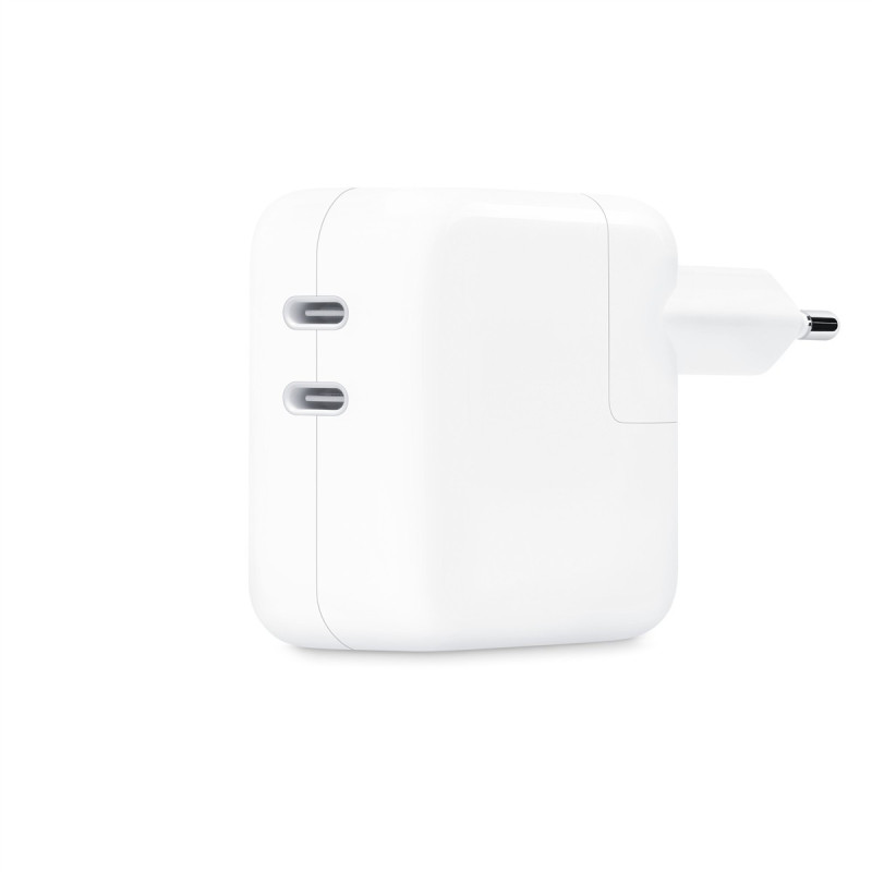 MW2K3ZM / A 35W Dual USB-C Power Adapter, White