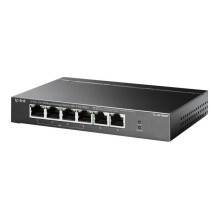 Tinklo Įranga - TP-LINK TL-SF1006P 4-Port PoE+ Jungiklis 67W