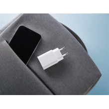 „Xiaomi Mi 20W“ įkroviklis (C tipo), ES, baltas „Xiaomi Mi 20W“ įkroviklis (C tipo), ES, baltas