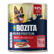 BOZITA Mono Protein Pate jautienos šlapias šunų ėdalas - 800 g