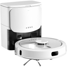 AENO Robot Vacuum Cleaner RC4S: wet &amp; dry cleaning, smart control AENO App, HEPA filter, 2-in-1 tank