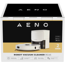AENO Robot Vacuum Cleaner RC4S: wet &amp; dry cleaning, smart control AENO App, HEPA filter, 2-in-1 tank
