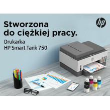 HP Smart Tank 750 All-in-One Thermal inkjet A4 4800 x 1200 DPI 15 ppm Wi-Fi