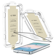 Tech-Protect Quick Set AR+ Anti-Reflective Glass for Samsung Galaxy S26 - Black