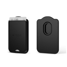 Tech-Protect CH02 MagWallet MagSafe magnetic wallet for phone - carbon