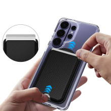 Tech-Protect CH02 MagWallet MagSafe magnetic wallet for phone - carbon