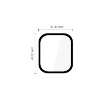 Tech-Protect Glass Flex+ 2-Pack Hybrid Glass for Huawei Watch Fit 5 Pro - Black