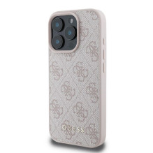 Guess 4G Classic iPhone 16 Pro dėklas – rožinis