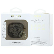 Guess GUA4G4GSMW AirPods 4 dangtelis rudas 4G Charm Collection