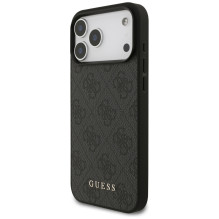 „Guess 4G Classic“ dėklas, skirtas „iPhone 17 Pro Max“ – juodas