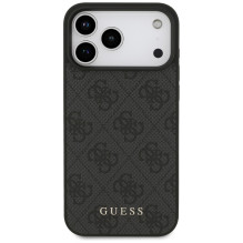 Guess 4G Classic Case for iPhone 17 Pro Max - Black