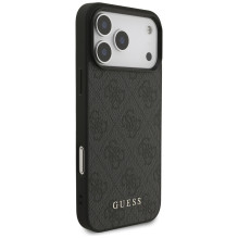 „Guess 4G Classic“ dėklas, skirtas „iPhone 17 Pro Max“ – juodas