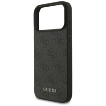 „Guess 4G Classic“ dėklas, skirtas „iPhone 17 Pro Max“ – juodas