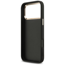 Guess 4G Big 4G Classic Logo Case for iPhone 17 Pro Max - Black and Gold