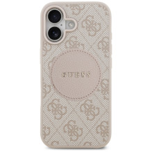 Guess 4G Circle Classic Logo MagSafe Case for iPhone 17 - Pink