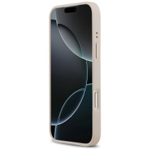 „Guess 4G Stripe MagSafe“ dėklas, skirtas „iPhone 17 Pro Max“ – rožinis
