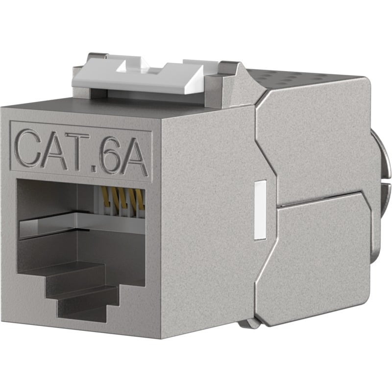 RJ45 lizdas EFB E-200100 (Cat.6A, STP, keystone, 10GE)