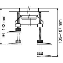 Assembly feet 4pieces