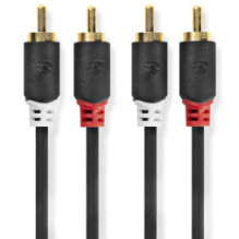 Laidas Nedis 2x RCA - 2x RCA 3m