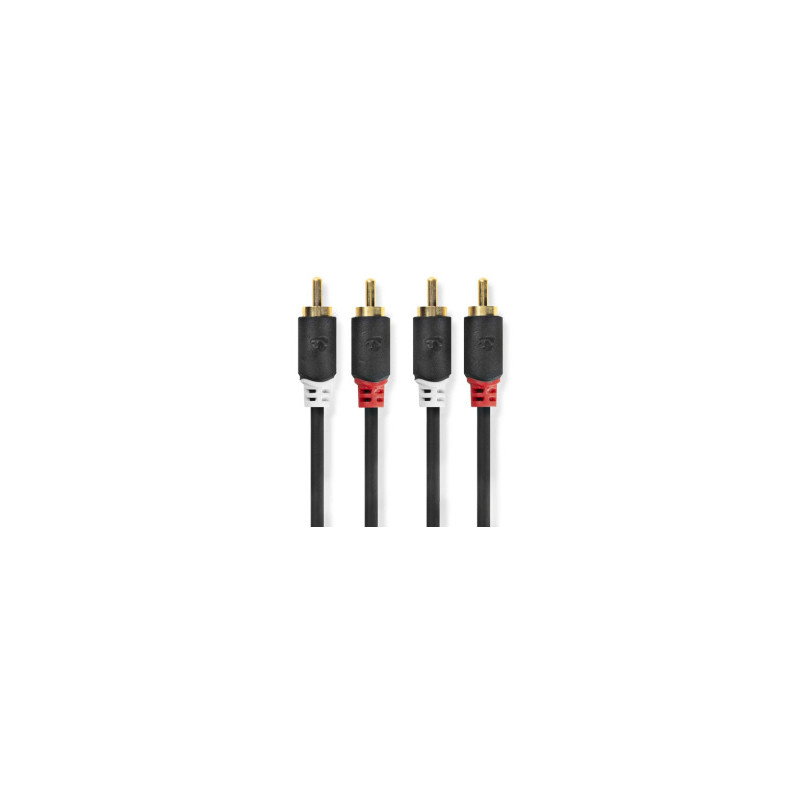 Laidas Nedis 2x RCA - 2x RCA 3m